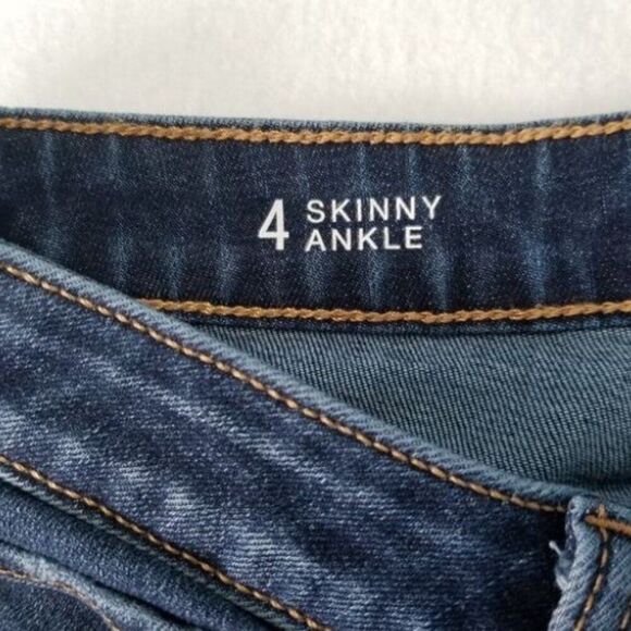 a n a Skinny Ankle Cropped Stretch Jeans Women's Size 4 - Picture 4 of 5